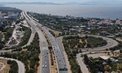 Tatil başlangıcı | İzmir'de trafik yoğunluğu arttı