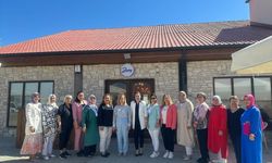 AK Parti'nin İzmir'deki 5 ilçeden kadın kolları başkanları Aliağa'da bir araya geldi