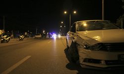 Fethiye'de otomobille çarpışan motosikletteki 1 kişi öldü, 1 kişi yaralandı