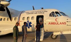 Hava Kuvvetlerinin ambulans uçağı organ nakli için havalandı