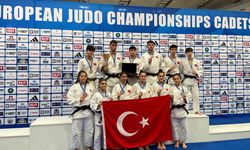 Judo Ümit Milli Takımı, Bulgaristan'da Avrupa ikincisi oldu