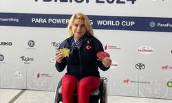Milli para halterci Nazmiye Muratlı'dan Dünya Kupası'nda 4 madalya