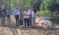 Tunca'nın su seviyesinin yükselmesi için Bulgaristan'ın su salması yönünde  girişim başlatıldı