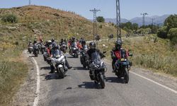 Tunceli MotoFest'e katılan 1000 motosikletçi Ovacık'ın güzelliklerini turladı