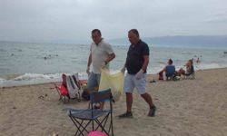 Burhaniye, Ören plajında temizlik seferberliği