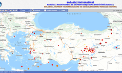Son 24 saatte Türkiye'de 69 deprem oldu