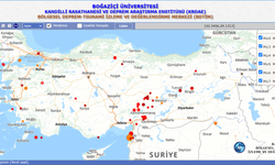 Son 24 saatte Türkiye'de 62 deprem oldu