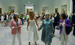 Emine Erdoğan, Madrid'deki Prado Müzesi'ni gezdi