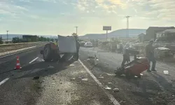 Ürgüp’te korkunç kaza| Traktör ikiye bölündü, 8 yaralı