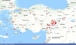 Son 24 saatte Türkiye'de 43 deprem oldu