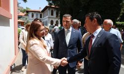 Denizli milletvekili Karaca, Muğla Büyükşehir Belediye Başkanı Aras'ı ziyaret etti