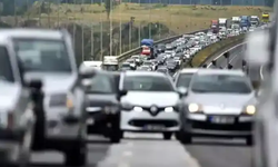 Yeşildere’de trafik yoğunluğu