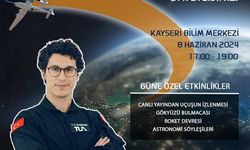 Uzay yolculuğu yarın, Kayseri'de canlı yayınlanacak