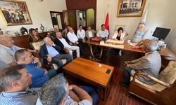 Karaburun'da ziraat odaları koordinasyon kurulu toplantısı gerçekleşti