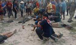 Tayland'da roket festivalinde kaza | 15 yaralı