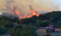 İzmir Buca'daki yangın felaketini söndürme çalışmaları devam ediyor