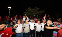 Başkan Nuri Çavuşoğlu ile birlikte zafer heyecanı