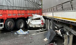 Feci kaza | 7 araç birbirine girdi, 1 ölü, 6 yaralı