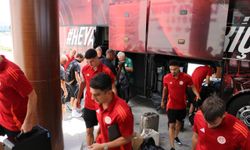 Antalyaspor, kamp için Burdur'daki MAKÜ Spor Tesisleri'ne geldi