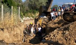 Aydın'da içme suyu hattı çalışmalarındaki göçükte 1 kişi öldü