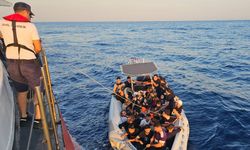 Fethiye açıklarında 73 düzensiz göçmen yakalandı