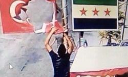 GÜNCELLEME - Suriye'nin kuzeyinde Türk bayrağına yönelik provokasyonda bulunanlar yakalandı