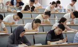 Kırgızistan-Türkiye Manas Üniversitesine giriş sınavı yapıldı