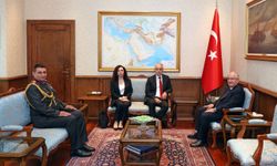 Milli Savunma Bakanı Güler, KKTC'nin Ankara Büyükelçisi Korukoğlu'nu kabul etti