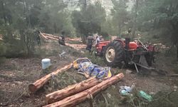 Muğla'da devrilen traktörün altında kalan sürücü hayatını kaybetti