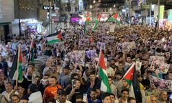 Ürdün'de, İsrail saldırıları altındaki Gazze'ye destek gösterisi düzenlendi