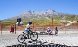 Erciyes'te bisiklet sezonu açıldı