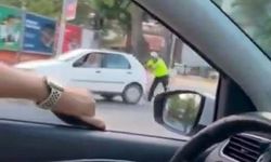 Antalya'da trafik polisinin haklı sitemi gülümsetti