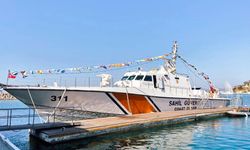 Aydın'da Sahil Güvenlik botu ziyarete açıldı