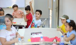 Bayraklı'da yaz okulu atölyesi heyecanı
