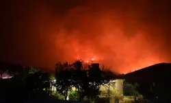 Ege adaları alevlere teslim | Yangınlarla mücadele sürüyor