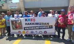 Ege Üniversitesi personeli kreş hakkı için eylemde!