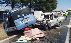 Afyonkarahisar'da feci trafik kazası! 2 ölü