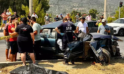Fethiye'de trafik kazası! Turist transfer minibüsüne çarptı!