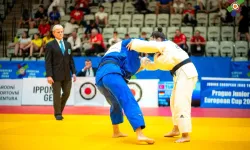 Manisalı Milli Judocu Avrupa'da altın madalya kazandı