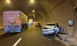 Niğde’de otoyol tünelinde kaza meydana geldi| 4 yaralı