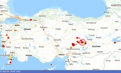 Son 24 saatte Türkiye'de kaç deprem oldu?