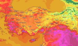 Türkiye'nin sıcaklık haritası yayınlandı: Hangi şehirde kavruluyoruz?