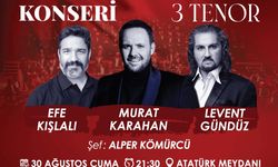 Marmaris'te Zafer Bayramı 3 Tenor konseriyle taçlanacak