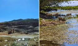 Taş ocağı ve HES'lerin yol açtığı tahribat: Şehrin sulama suyu kesildi