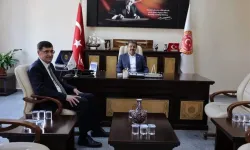 Eyüp Kahveci’den İl Genel Meclisi Başkanı Muammer Özcura’ya başsağlığı ziyareti