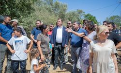 Başkan Tugay’dan yangınla mücadele açıklamaları