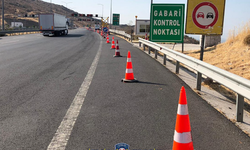 Dikkat! İzmir yolunda bakım çalışması nedeniyle trafik akışı değiştirildi