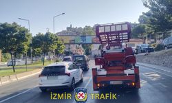 Yeşildere Caddesi'nde arızalanan araç trafiği etkiliyor!