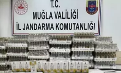 Muğla'da binlerce şişe bandrolsüz içki ele geçirildi
