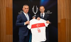 TFF Başkanı Hacıosmanoğlu, UEFA Başkanı ile bir araya geldi